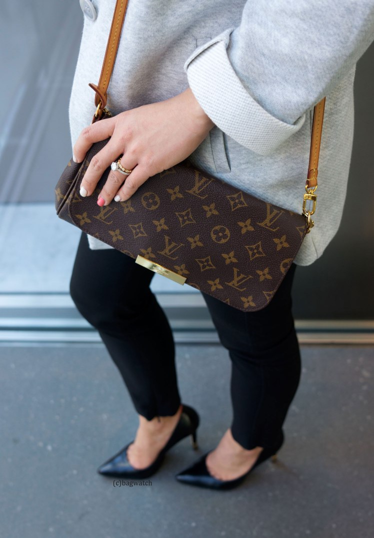On the Street: Louis Vuitton Monogram Favorite MM – BAG WATCH